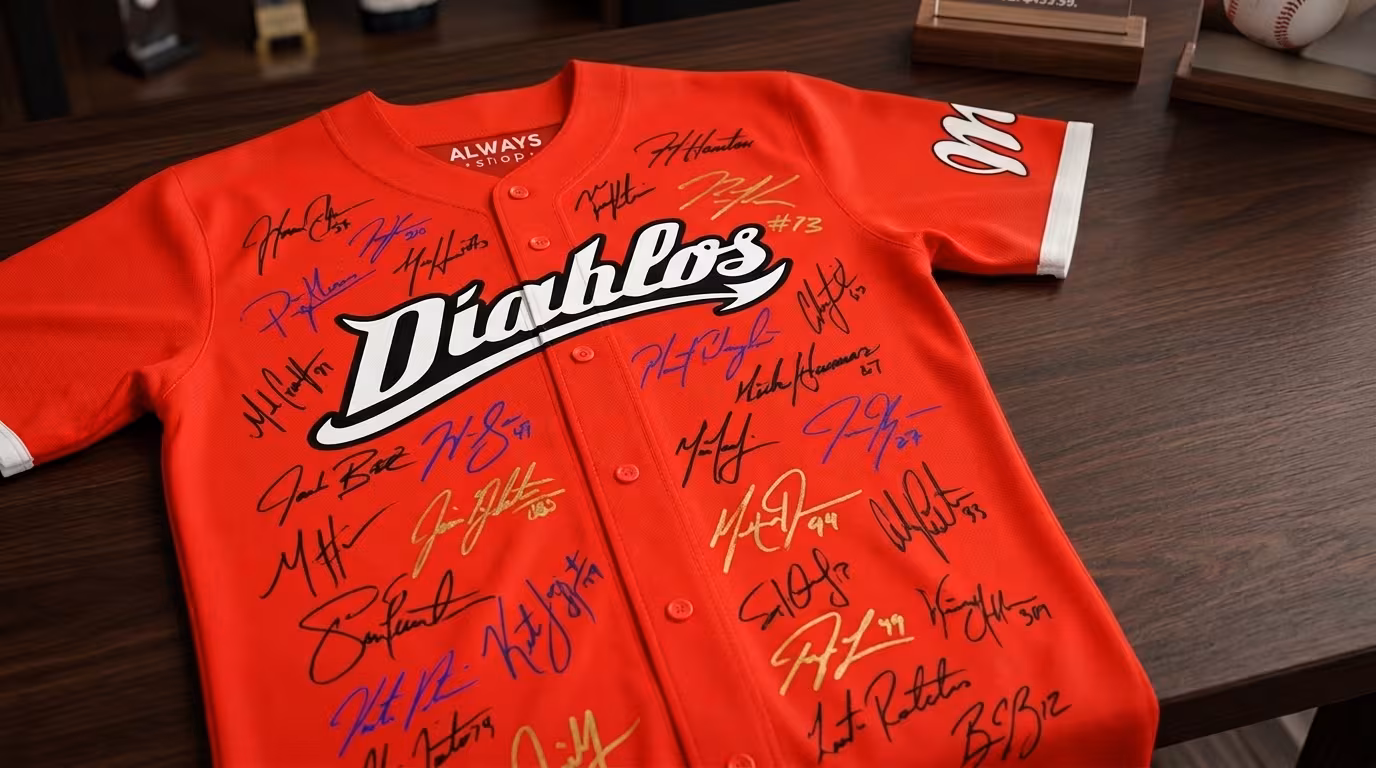 Jersey firmado por leyendas